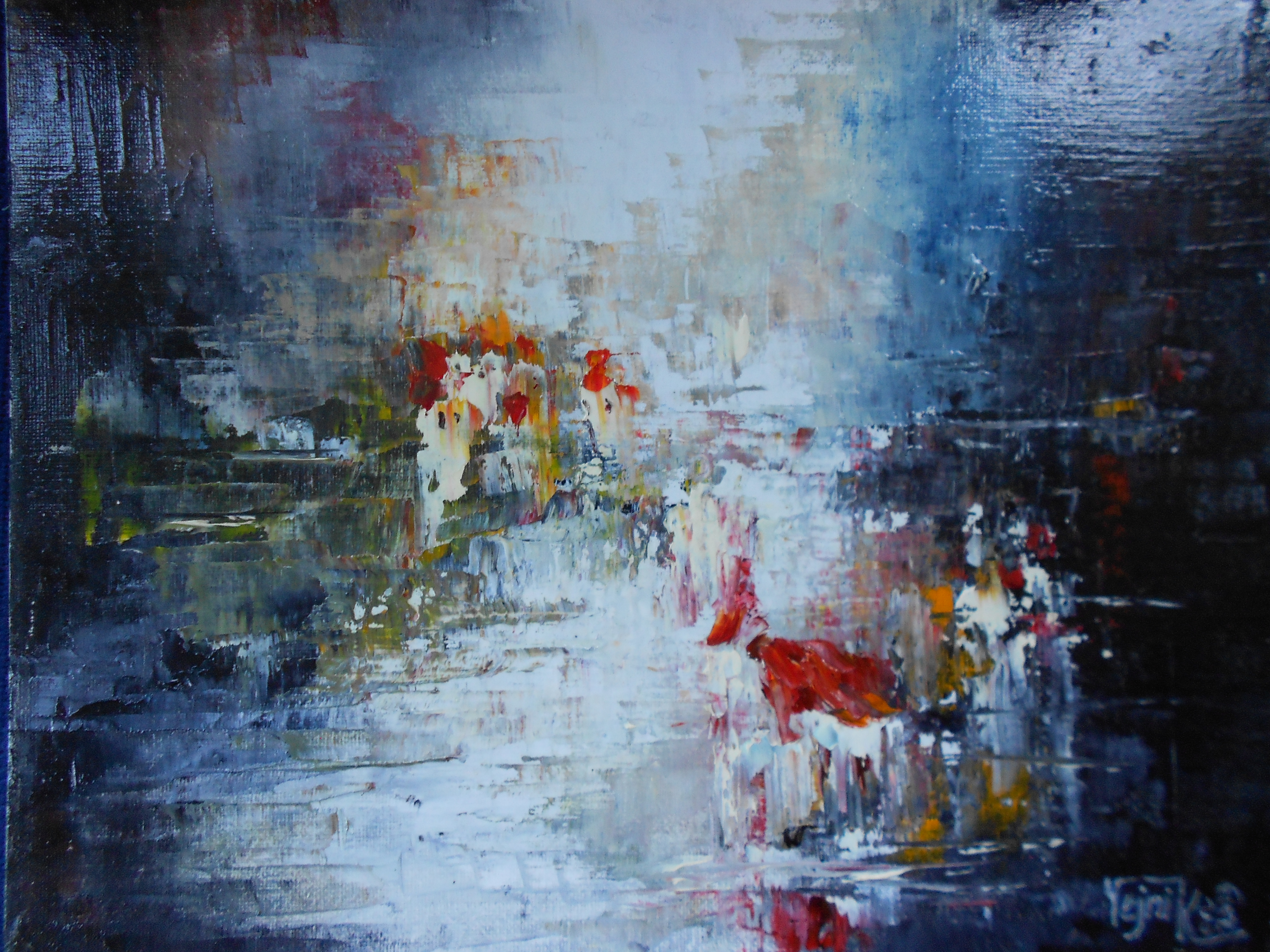 Ante Pante 24 x 30 cm Öl auf Leinen