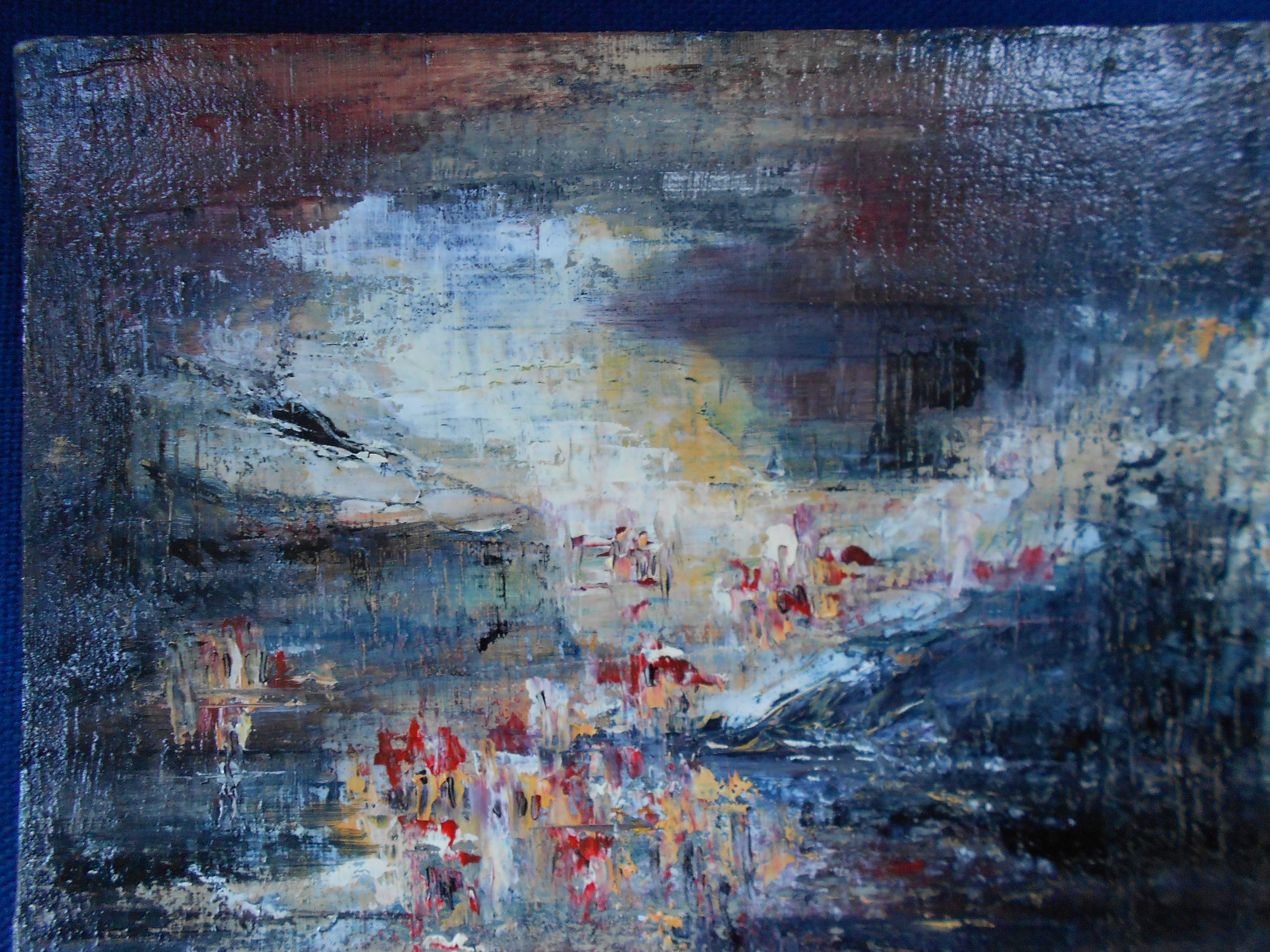 Ante Pante 24 x 30cm Öl auf Leinen