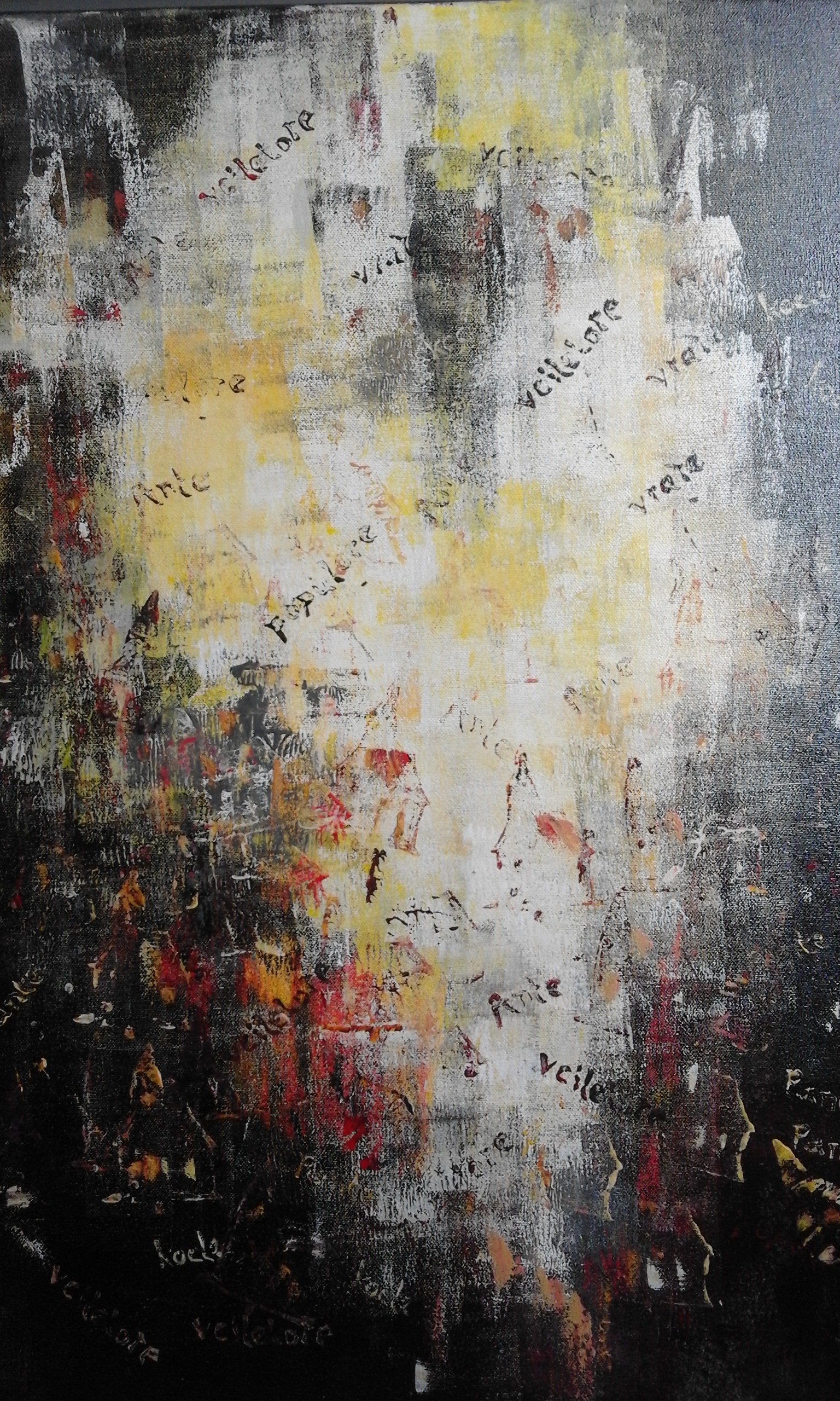 Ante Pante 70 x 50cm Acryl auf Leinen